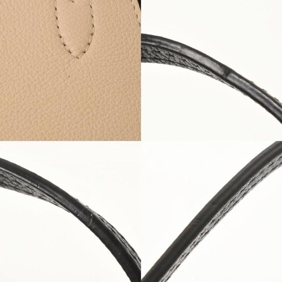 Louis Vuitton LockMe Cover Banille/Noir Leather Tote Bag - Picture 8 of 9